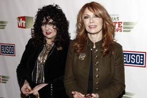 Little known Heart fact #46: Ann and Nancy Wilson are the only human members of Heart. The remainder of the band consists of animatronic beavers.
