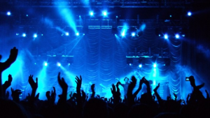 Picture this, minus the lights, stage, crowd, and talent. That was Bonehead.