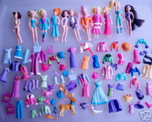 Polly Pockets. Magnification: 4,000,000,000 X