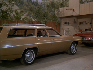 Greg Brady's car. Picture this, only in banana yellow. I should have fucking hitchhiked.