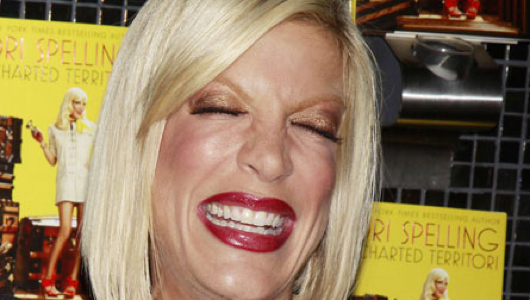 Welcome to Uncanny Valley, population: Tori Spelling