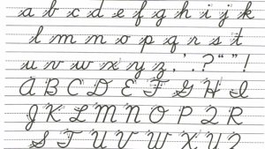 I'd like to fucking kick the bastard who invented cursive handwriting in the fucking neck. What's the matter, asshole? You too good for the regular alphabet?