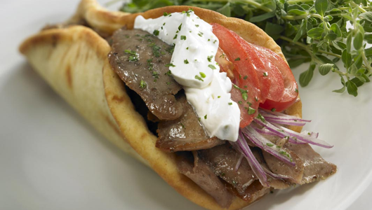 I love gyros so much, I'd make love to them if I could. Alas, they are motherfucking HOT!