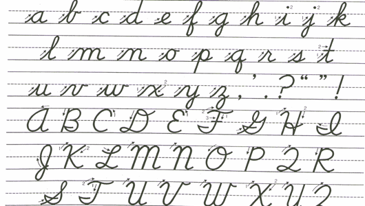 I'd like to fucking kick the bastard who invented cursive handwriting in the fucking neck. What's the matter, asshole? You too good for the regular alphabet?