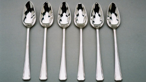 Avoid a sextet of forced marriages with this lovely line of sterling silver cutlery, sure to bring you a life time of happiness and culinary satisfaction...
