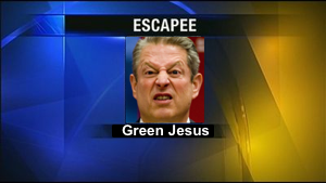 Police seek escapee, who is probably on foot, riding a bike, or maybe driving a stolen Prius.