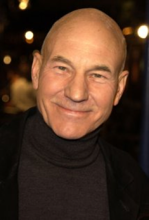 Patrick Stewart: If a peanut and Steve Jobs had sex (and I'm pretty sure that happened), this would be the offspring.