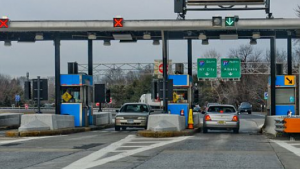 Given the boring nature of the job, I bet the toll booth attendant was higher than we were.