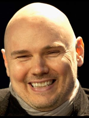 Billy Corgan, professional queef and one peanut-looking motherfucker.