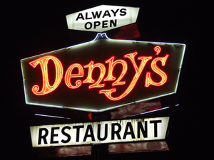 Denny's: Because orgasms are better when followed up with Moons Over My Hammy