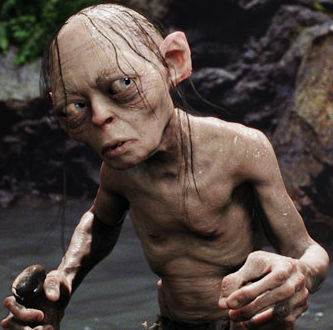 Gollum's Grooming Tips #37 - Yes, my Precious! First we lathers, then we rinses, then we repeats! Oh yes, my Precious! We repeatses! Not like that fat, tricky hobbit! Oh, he hurts us, yes he does, my Precious! We will make him pay. We will make them all pay, my Precious!