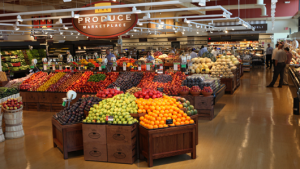 A typical, crab-infested produce section