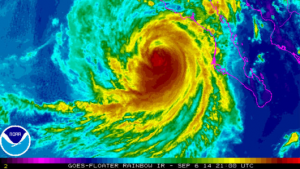 Norbert, the nerd of hurricanes.